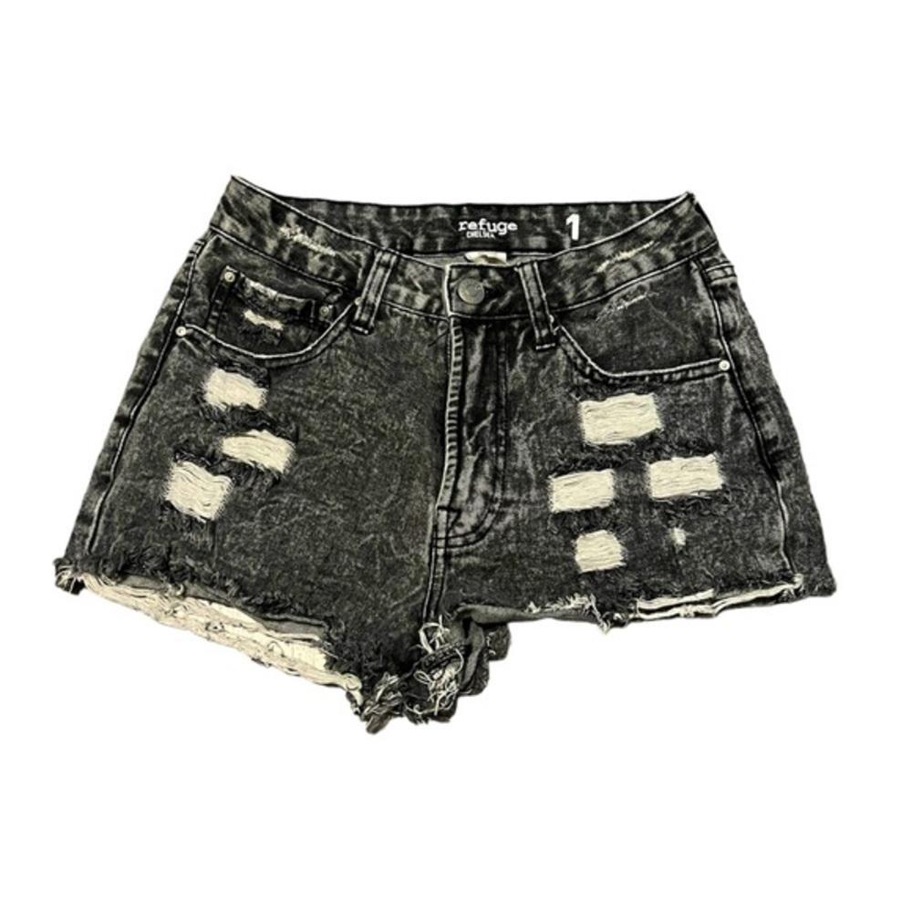 Refuge High Waisted Jean Shorts